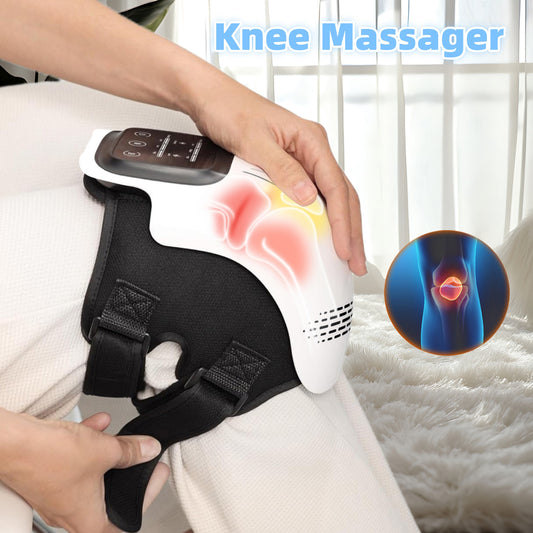 Intelligent Electric Knee Massager with Heat, Vibration & Infrared Therapy