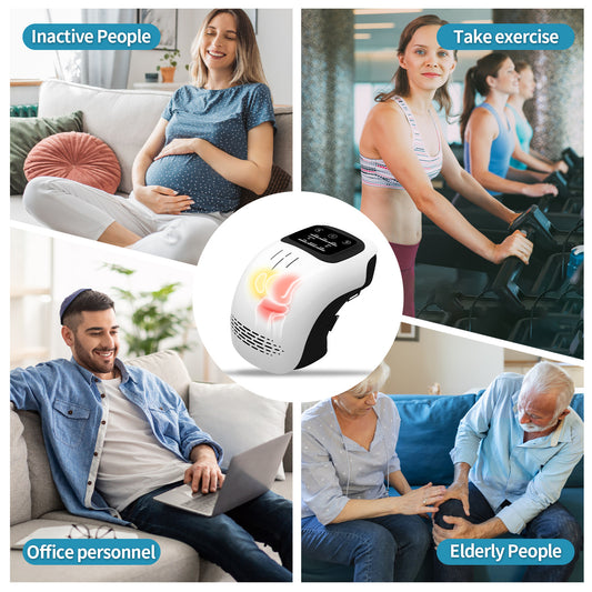 Intelligent Electric Knee Massager with Heat, Vibration & Infrared Therapy