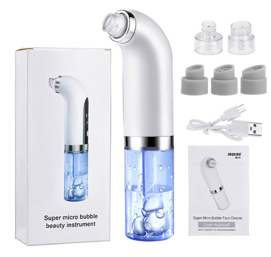 Blackhead Remover Pore Vacuum Cleaner – Deep Hydrafacial-Style Cleansing for Smooth, Glowing Skin